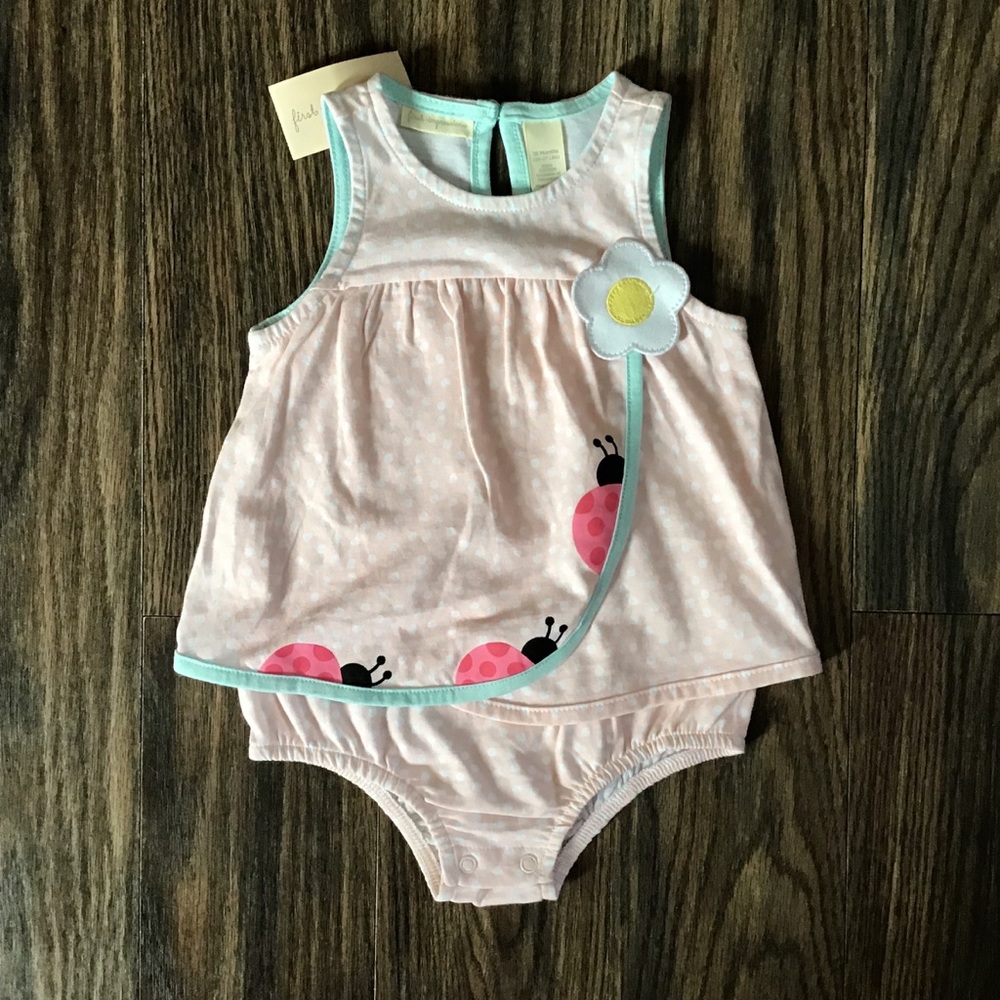 NWT Ladybug Romper